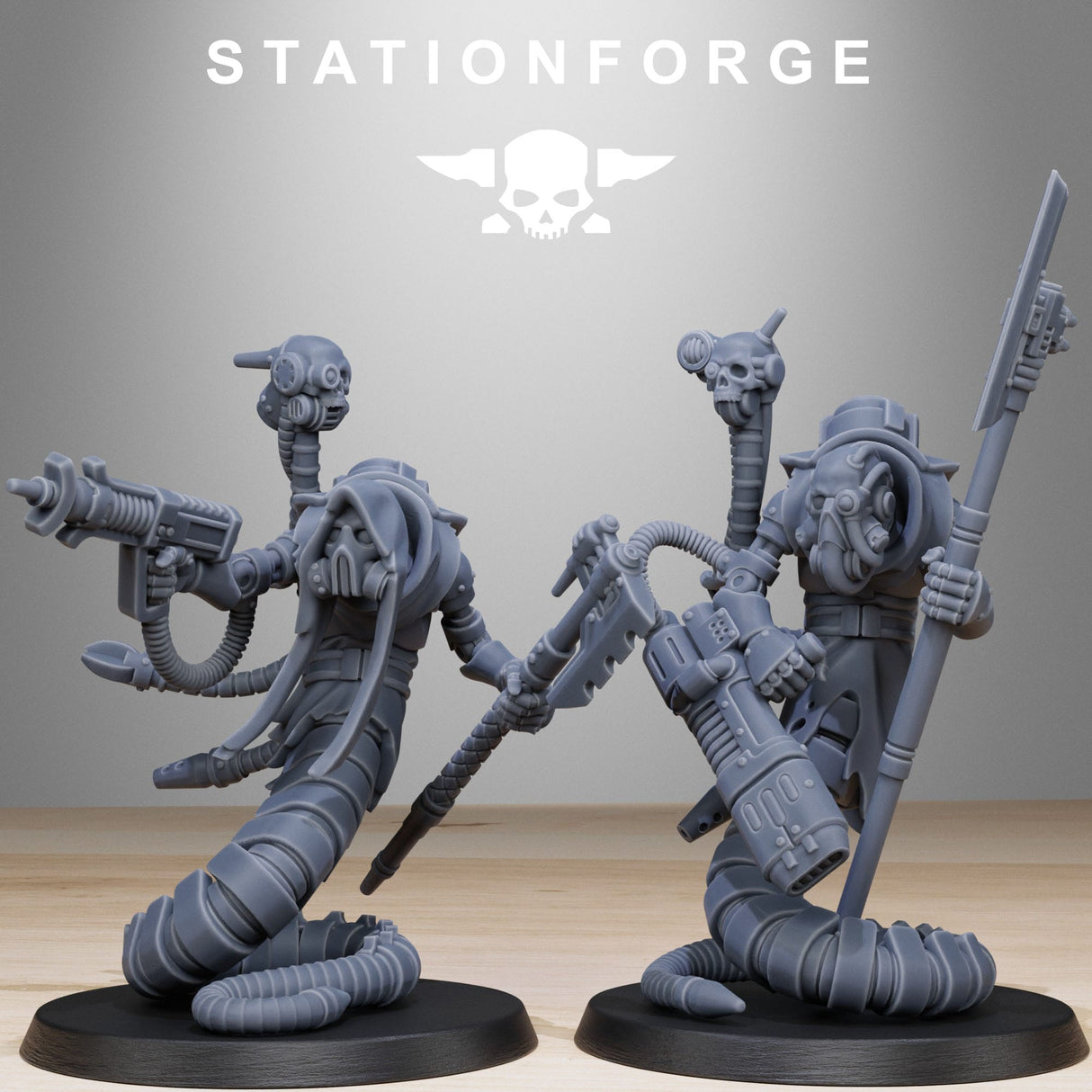 Tabletop Terrain Miniature Scavenger Serpents