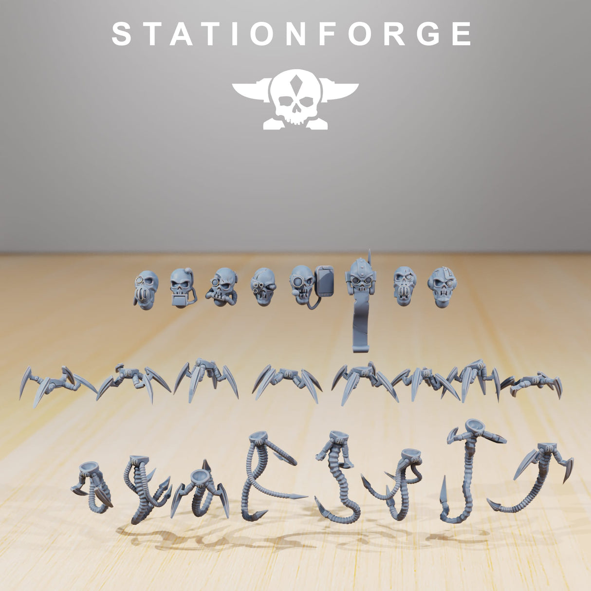 Tabletop Terrain Miniature Scavenger Servonators