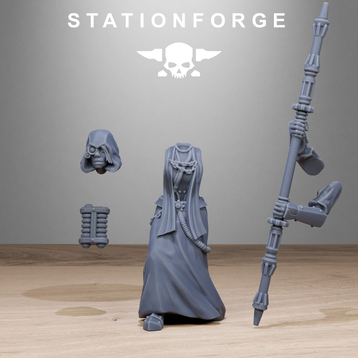 Tabletop Terrain Miniature Scavenger Sister Priests