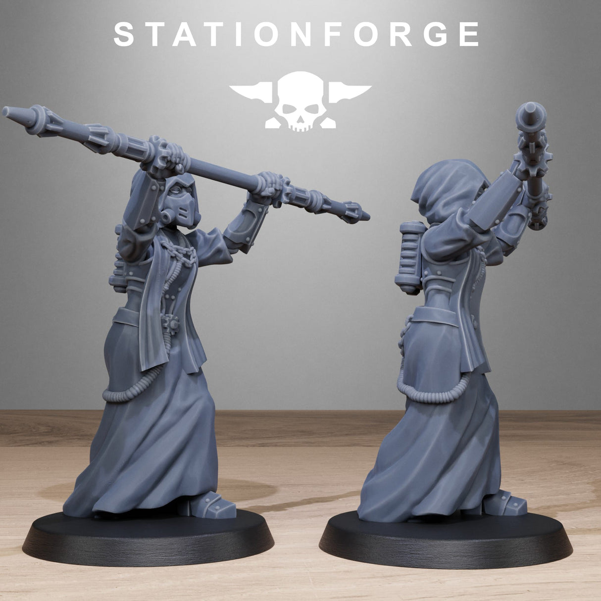 Tabletop Terrain Miniature Scavenger Sister Priests