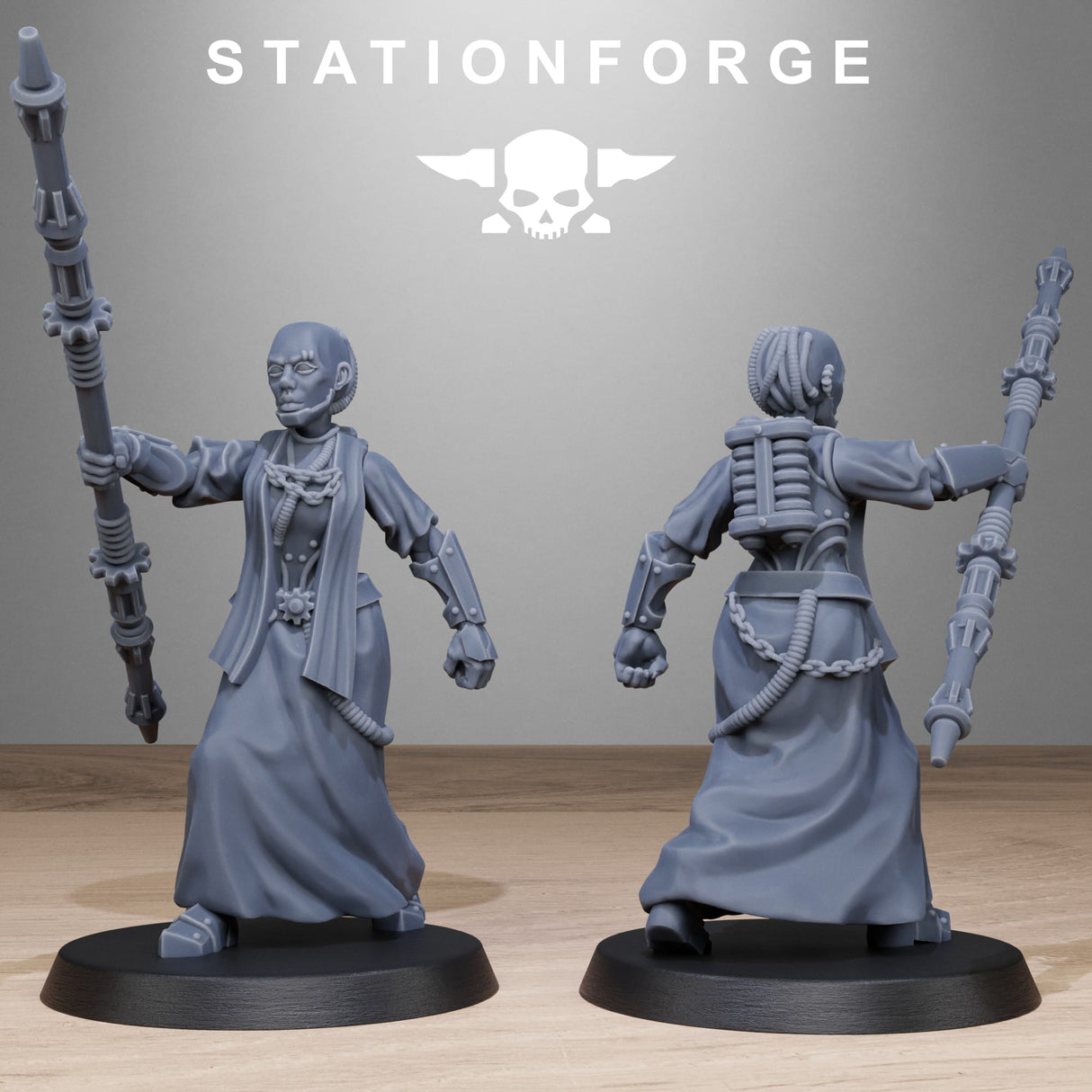 Tabletop Terrain Miniature Scavenger Sister Priests