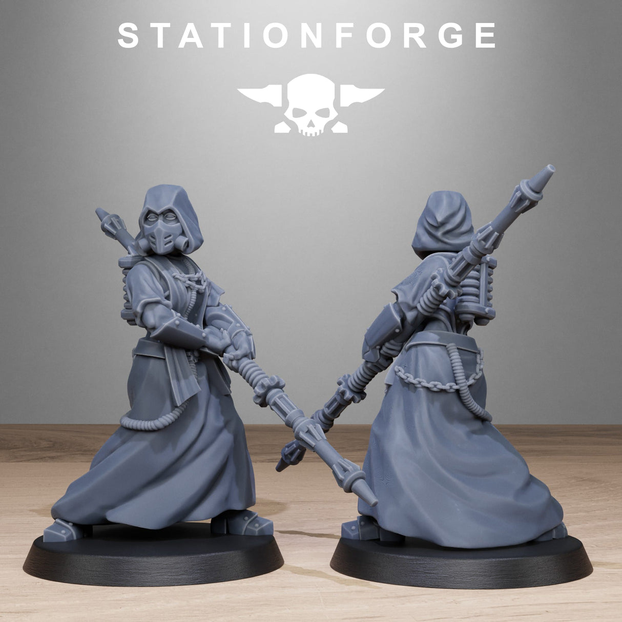 Tabletop Terrain Miniature Scavenger Sister Priests
