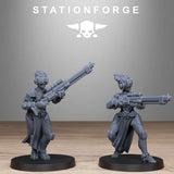 Tabletop Terrain Miniature Scavenger Sisters Infantry