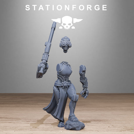 Tabletop Terrain Miniature Scavenger Sisters Infantry