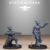 Tabletop Terrain Miniature Scavenger Sisters Infantry