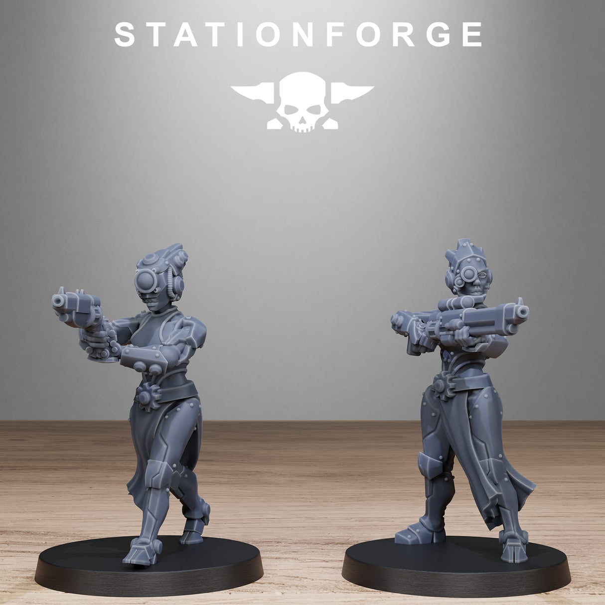 Tabletop Terrain Miniature Scavenger Sisters Infantry