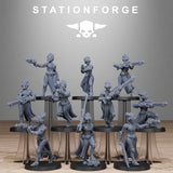Tabletop Terrain Miniature Scavenger Sisters Infantry