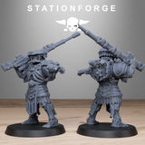 Tabletop Terrain Miniature Scavenger Snipers