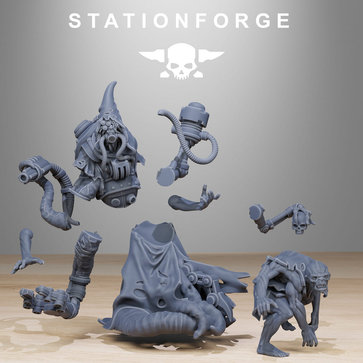 Tabletop Terrain Miniature Scavenger Starter Pack