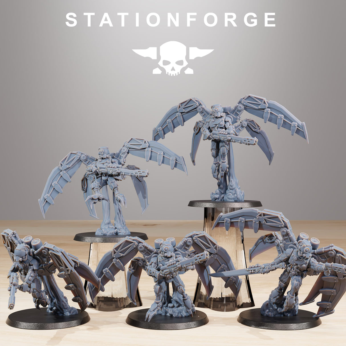 Tabletop Terrain Miniature Scavenger Strikers