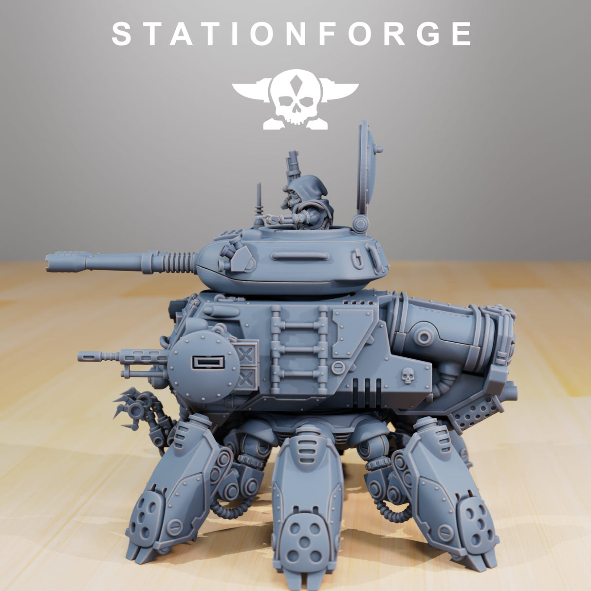 Tabletop Terrain Miniature Scavenger Tank