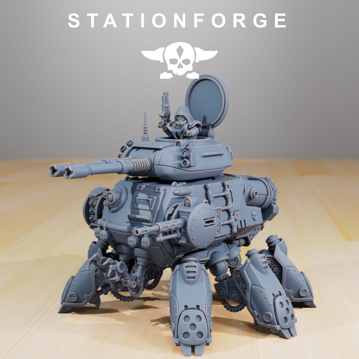 Tabletop Terrain Miniature Scavenger Tank
