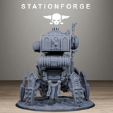 Tabletop Terrain Miniature Scavenger Tank Walker