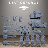 Tabletop Terrain Miniature Scavenger Tank Walker