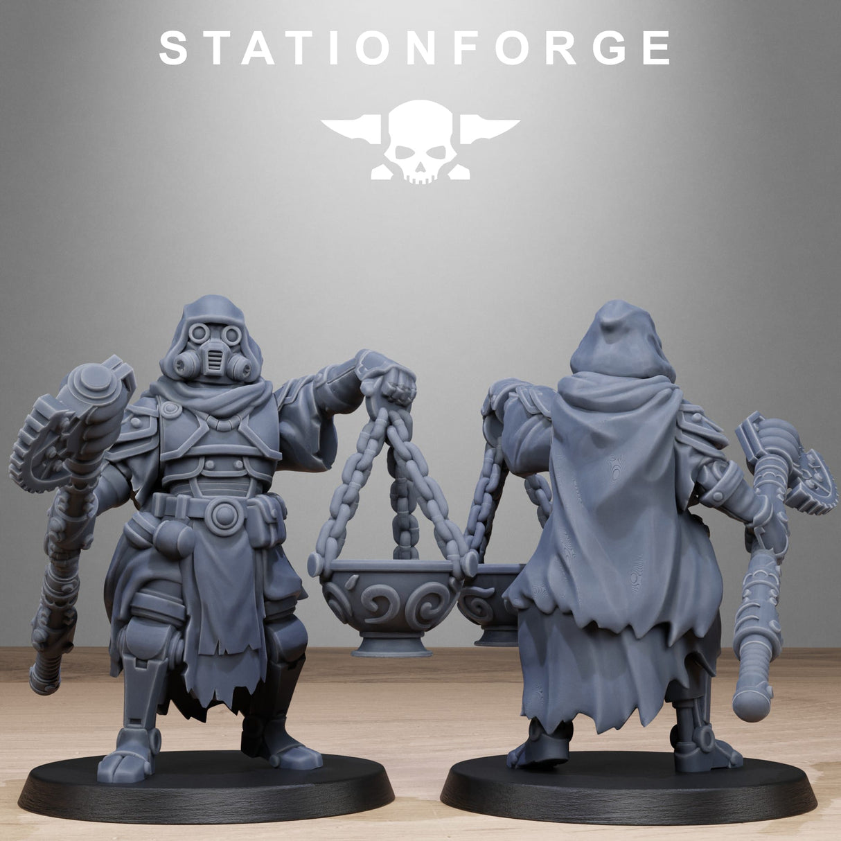 Tabletop Terrain Miniature Scavenger Tech Magicians
