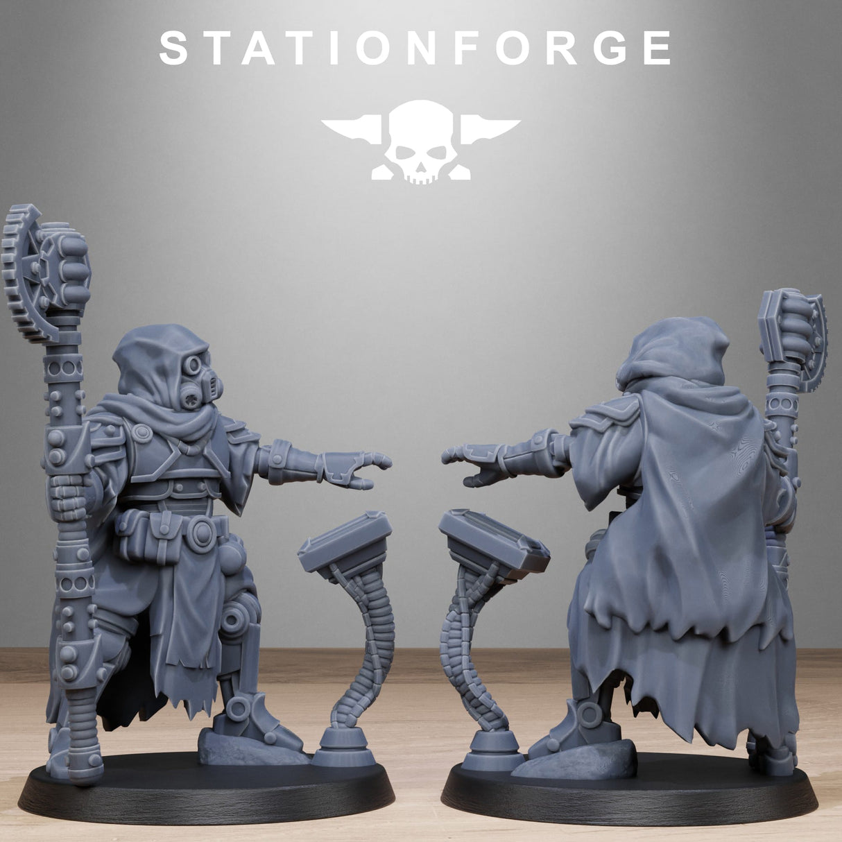 Tabletop Terrain Miniature Scavenger Tech Magicians