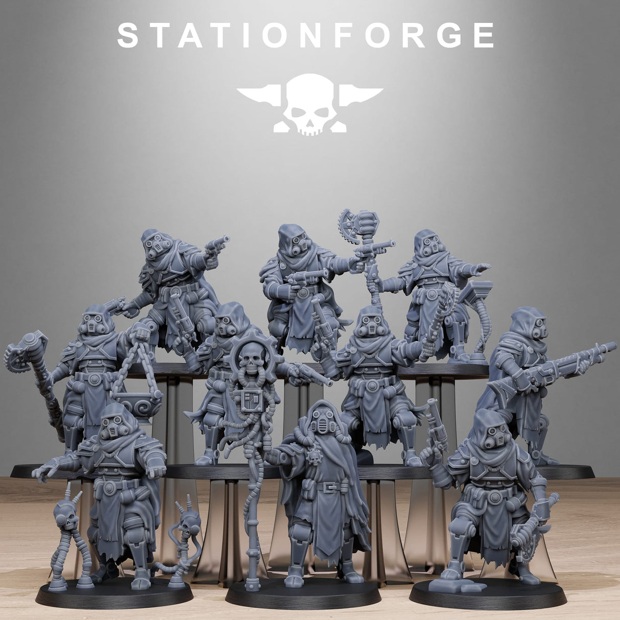 Tabletop Terrain Miniature Scavenger Tech Magicians