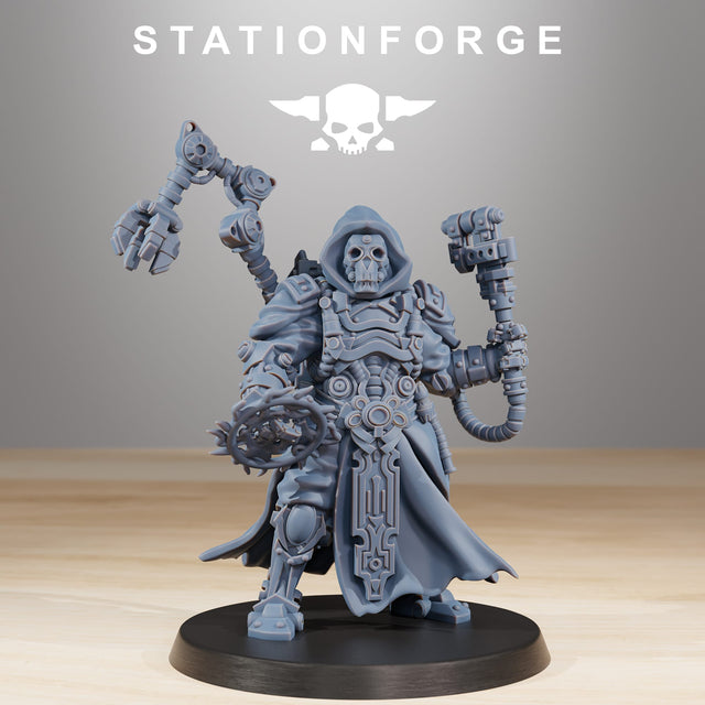 Tabletop Terrain Miniature Scavenger Techno Priest