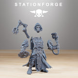 Tabletop Terrain Miniature Scavenger Techno Priest