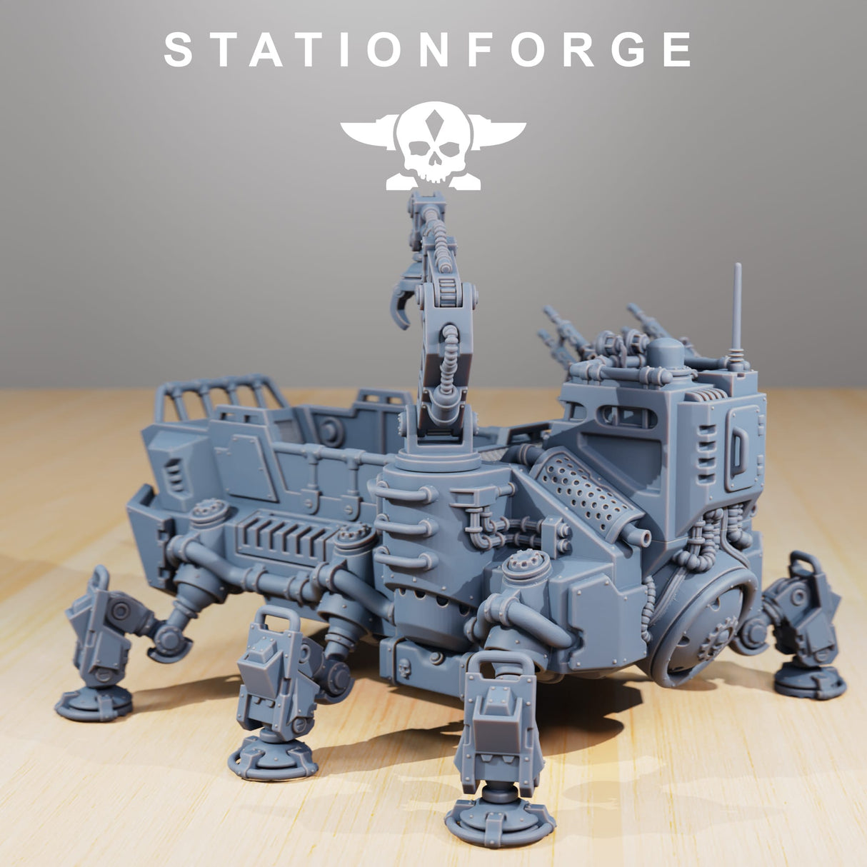 Tabletop Terrain Miniature Scavenger Transport Tank