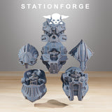 Tabletop Terrain Miniature Scavenger Trident