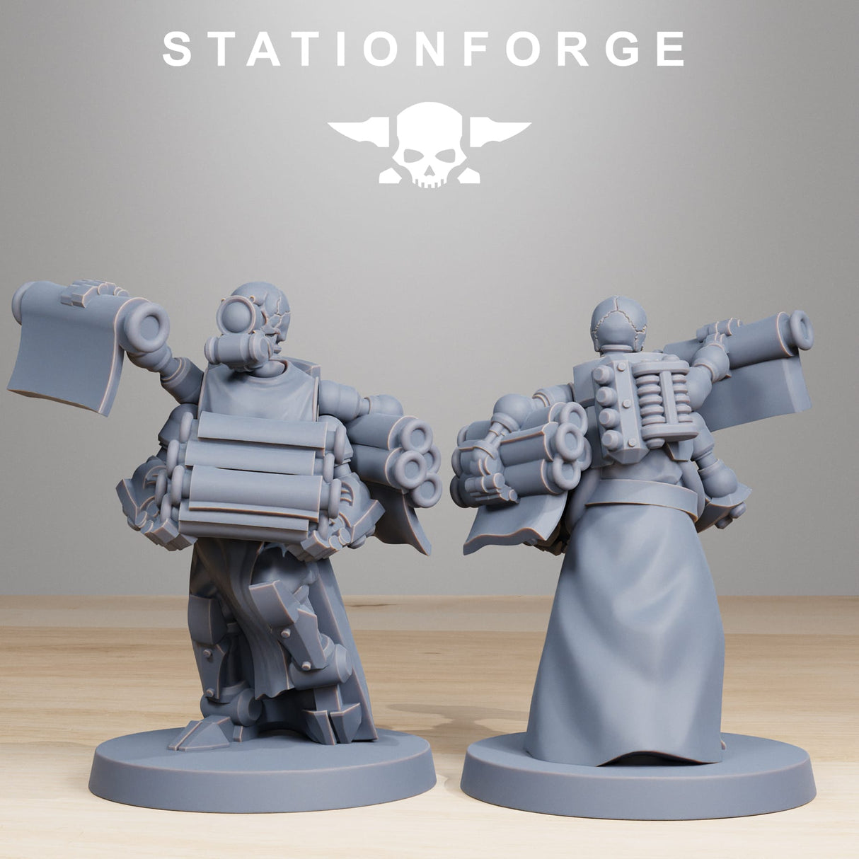 Tabletop Terrain Miniature Scavenger Vicars