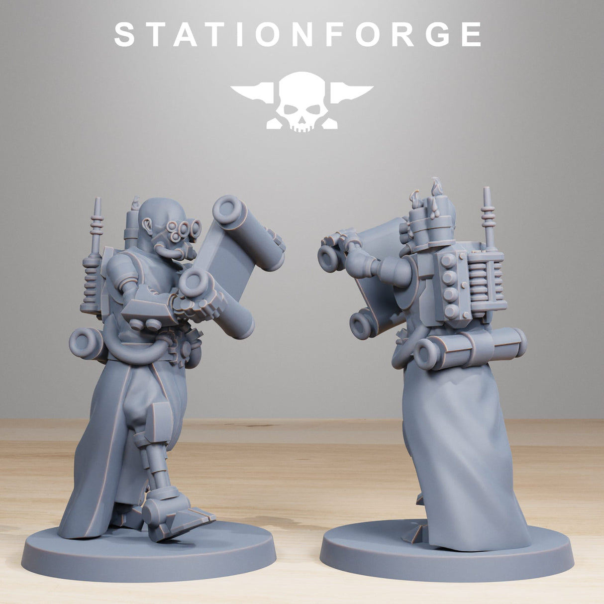 Tabletop Terrain Miniature Scavenger Vicars