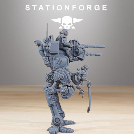 Tabletop Terrain Miniature Scavenger Walker