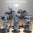 Tabletop Terrain Miniature Scavenger Wounded