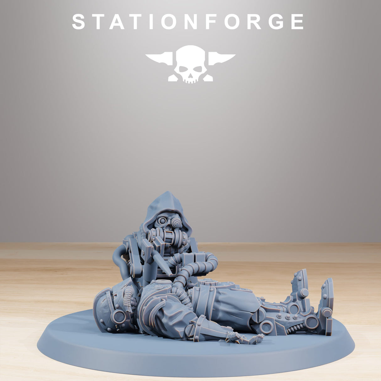 Tabletop Terrain Miniature Scavenger Wounded