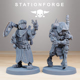Tabletop Terrain Miniature Scavenger Wounded
