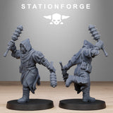 Tabletop Terrain Miniature Scavengers Executioners
