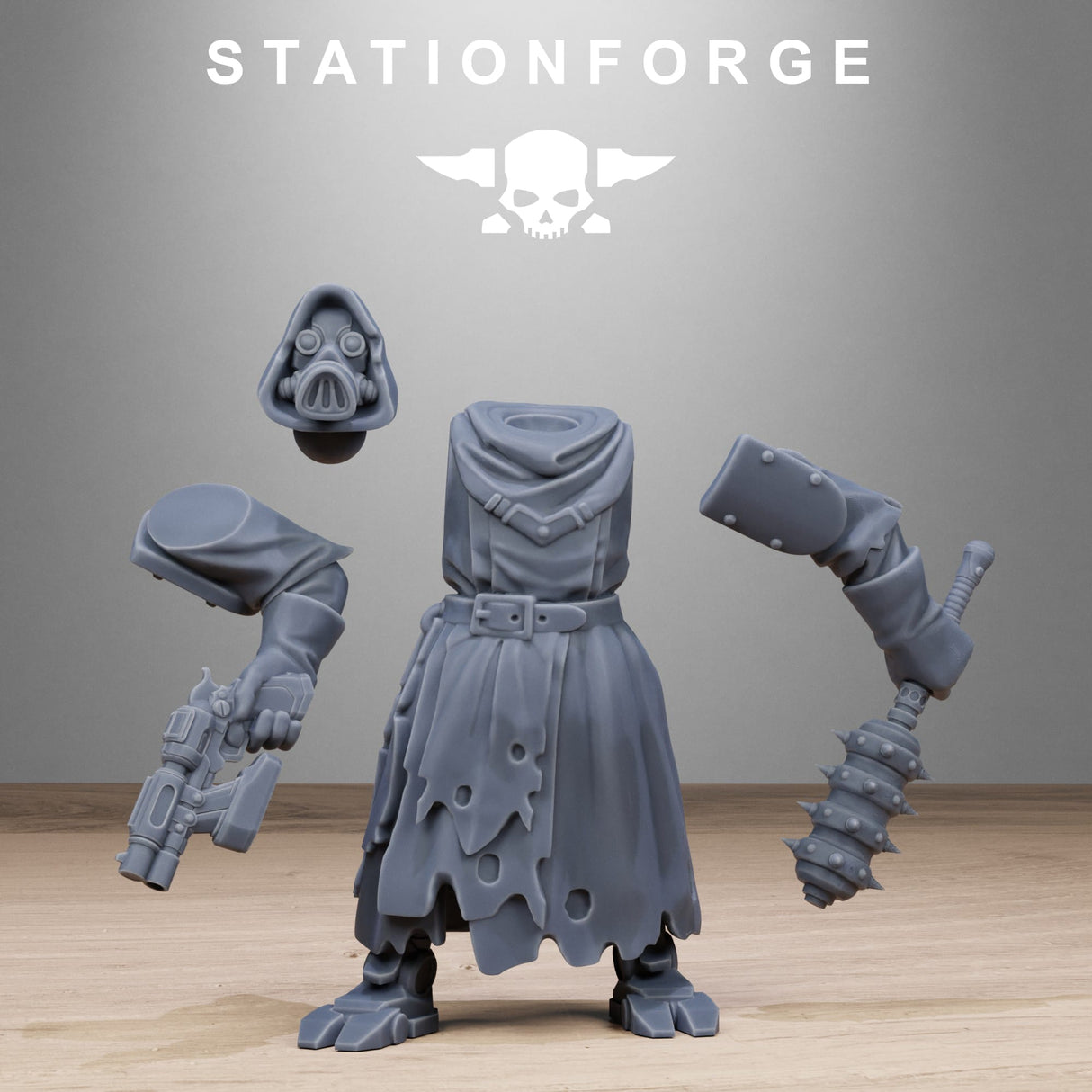 Tabletop Terrain Miniature Scavengers Executioners