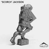 Tabletop Terrain Miniature ''Scorch'' Jackson