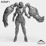 Tabletop Terrain Miniature Scrap 1 Scraps - Human Hybrids