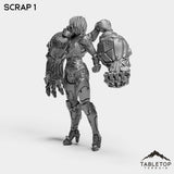 Tabletop Terrain Miniature Scraps - Human Hybrids
