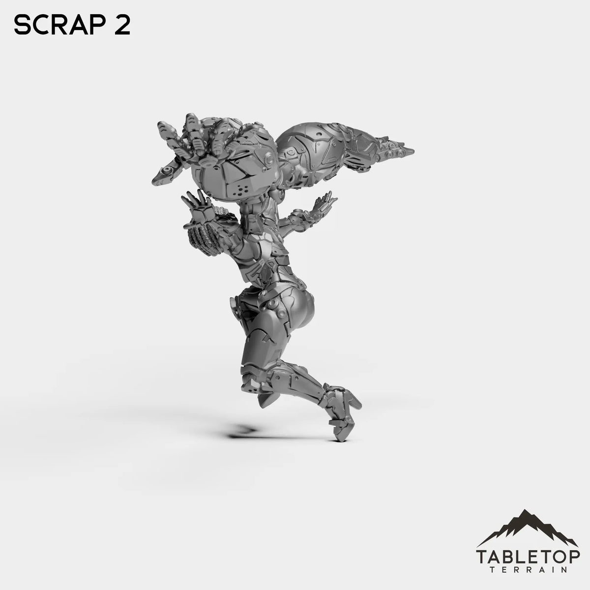 Tabletop Terrain Miniature Scraps - Human Hybrids