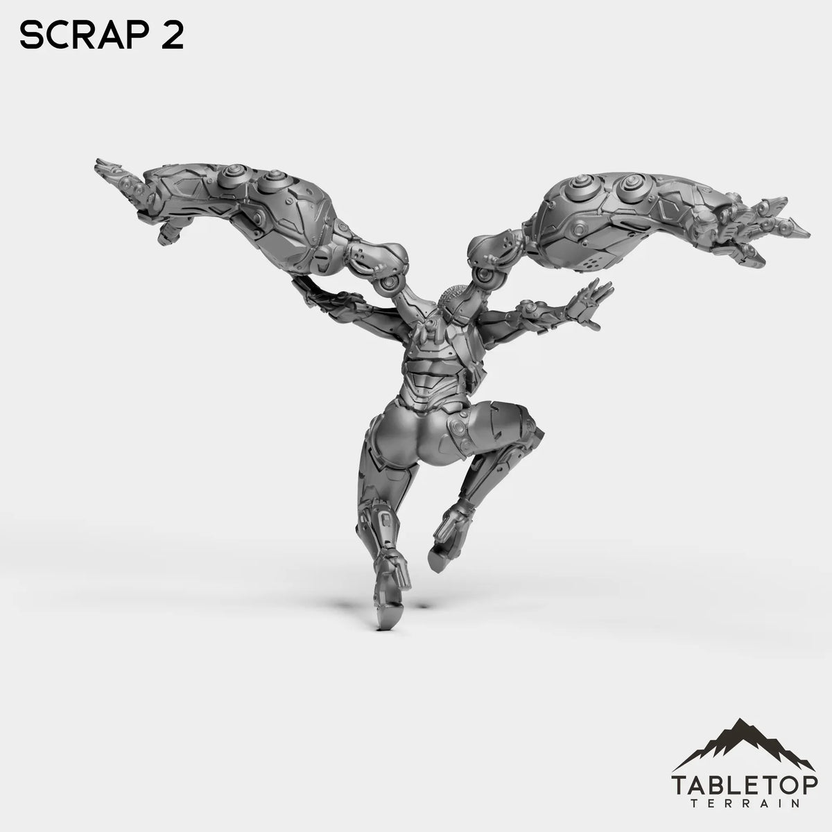 Tabletop Terrain Miniature Scraps - Human Hybrids