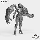 Tabletop Terrain Miniature Scraps - Human Hybrids