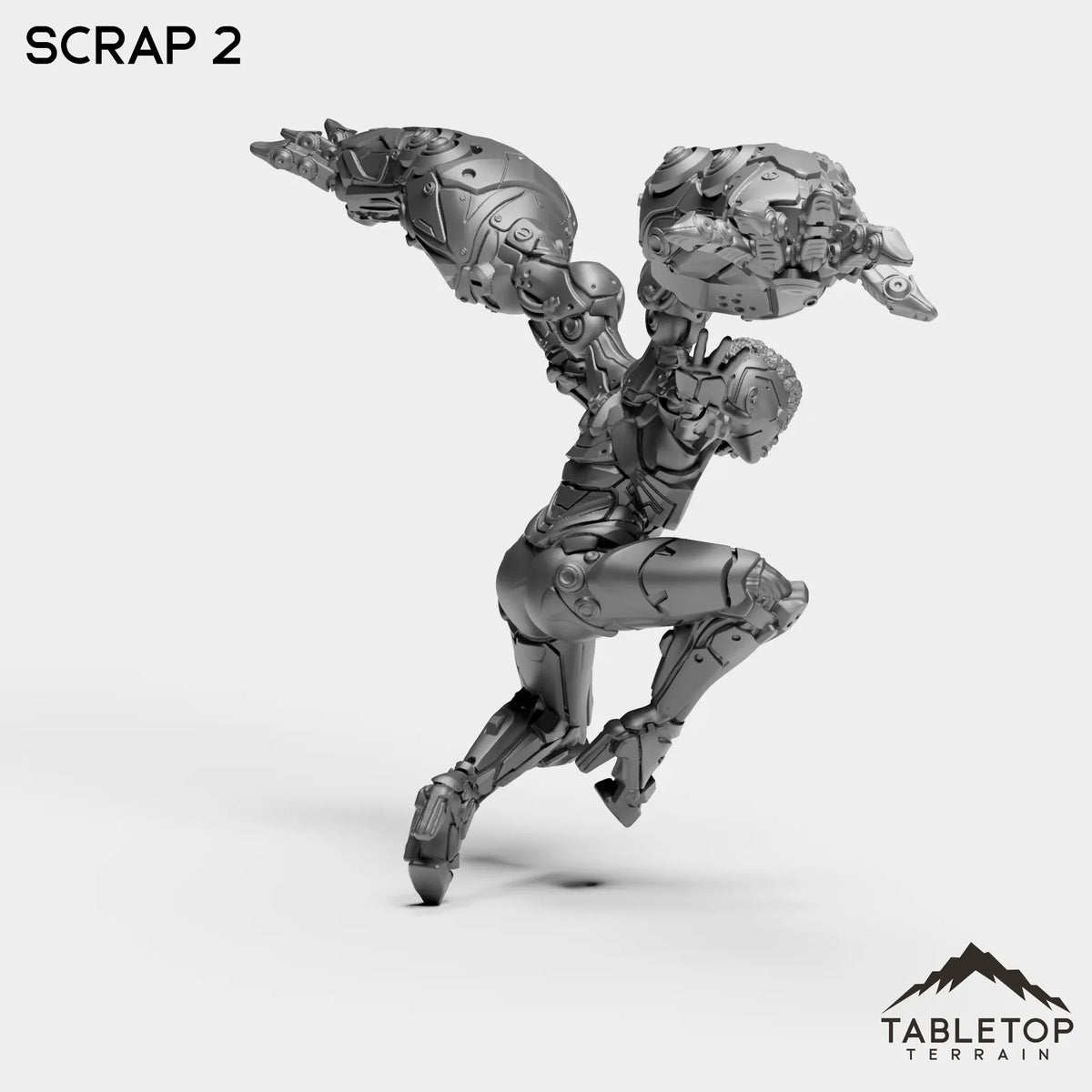 Tabletop Terrain Miniature Scraps - Human Hybrids