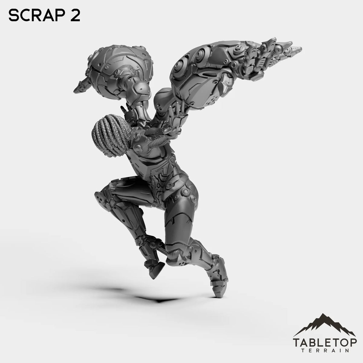 Tabletop Terrain Miniature Scraps - Human Hybrids