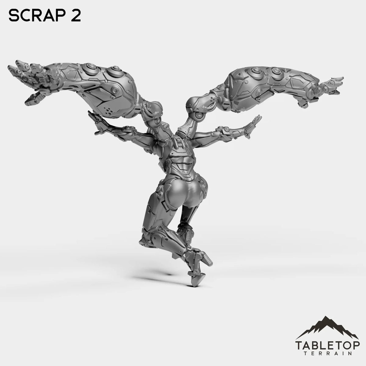 Tabletop Terrain Miniature Scraps - Human Hybrids