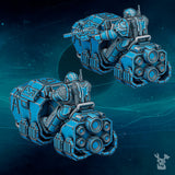 Tabletop Terrain Miniature Scylla Bikers (build kit)