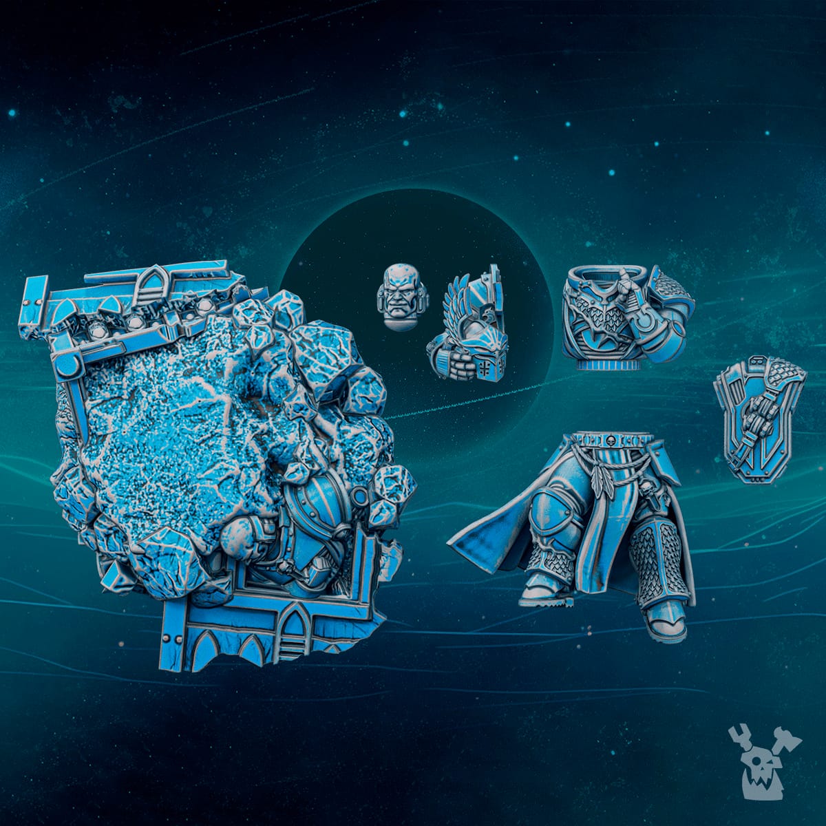 Tabletop Terrain Miniature Scylla Chameleon