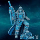 Tabletop Terrain Miniature Scylla Commander Fisher