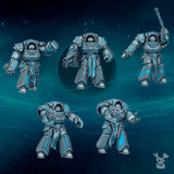 Tabletop Terrain Miniature Scylla Destroyers Squad (build kit)