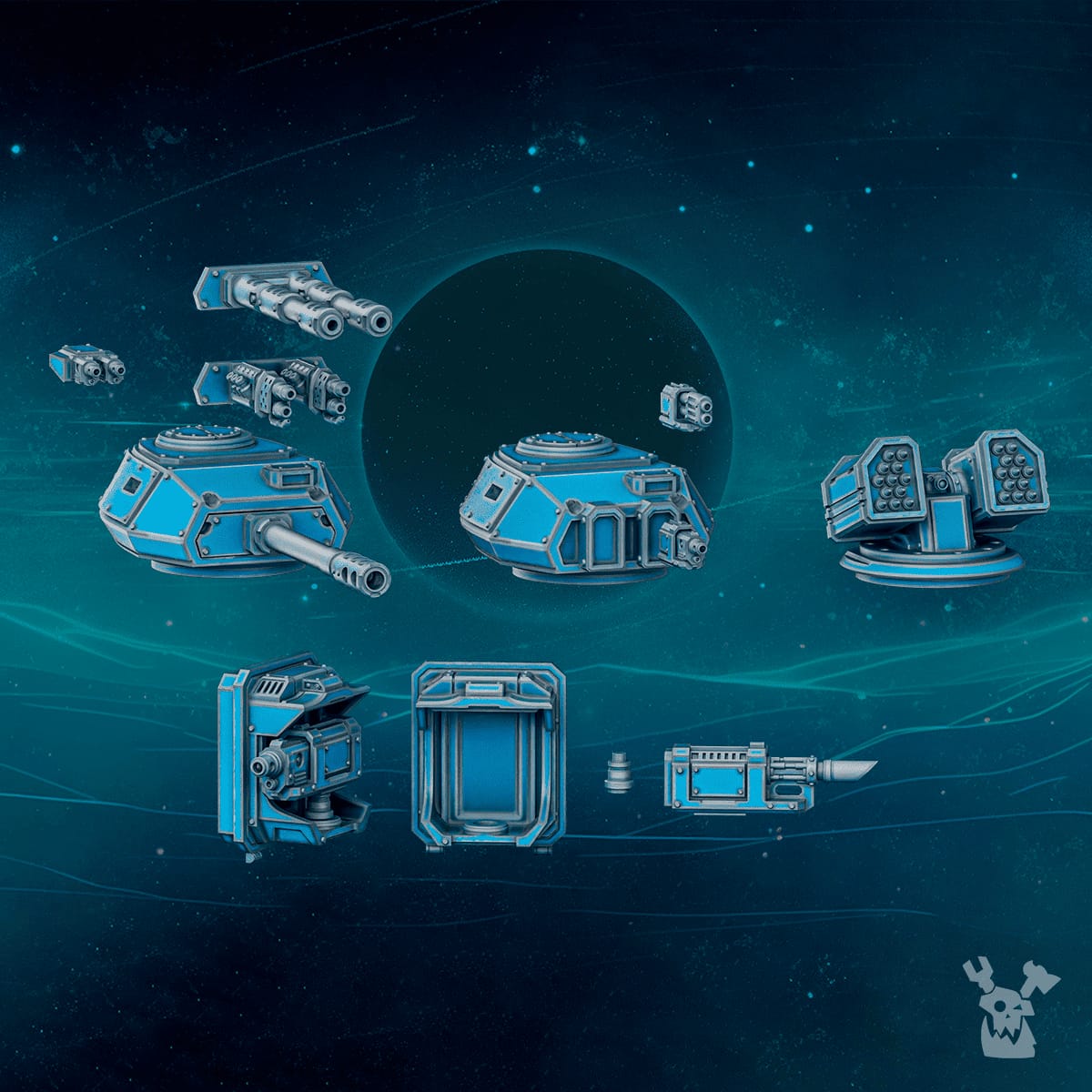 Tabletop Terrain Miniature Scylla Legion APC
