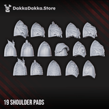 Tabletop Terrain Miniature Scylla Legion Core Set (Battle Brothers squad build kit)