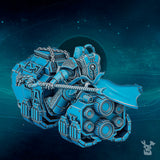 Tabletop Terrain Miniature Scylla Mage on Bike