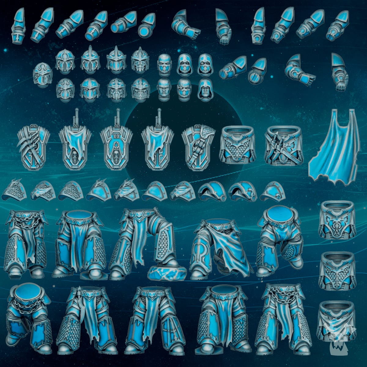 Tabletop Terrain Miniature Scylla Squad (build kit)